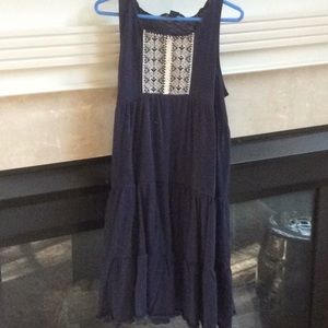 Ralph Lauren girls navy dress XL (16)